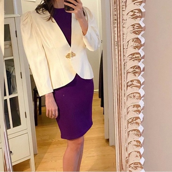 Raw silk jacket - Picture 2 of 5